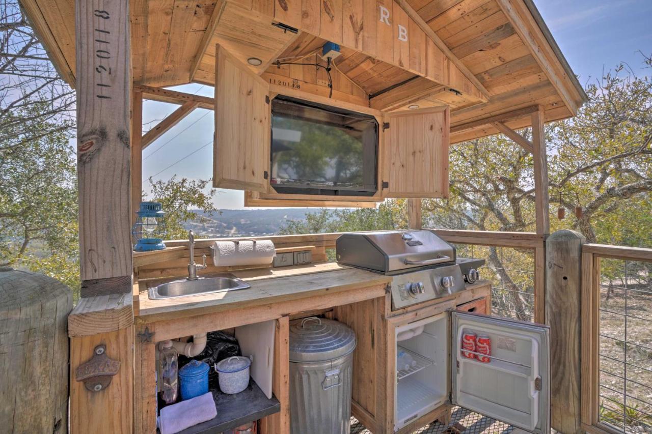 Kerrville Converted Barn Tiny Home With Kayaks! المظهر الخارجي الصورة